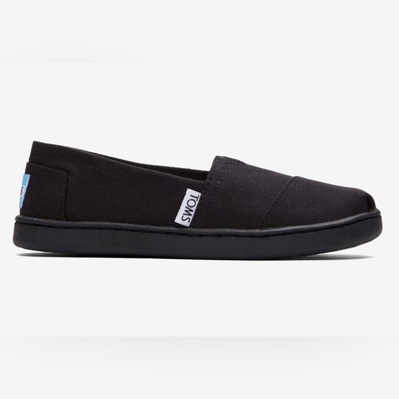 Toms Alpargata Canvas Youth Shoes size 5.5 - Picture 1 of 7